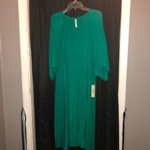 Long open short sleeved cardigan NWT